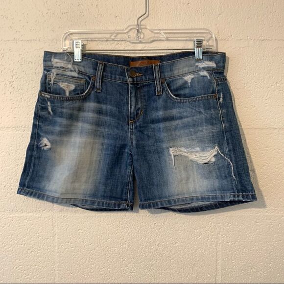Joe's Loose Fit Denim Shorts (Blanchett Wash) - Picture 3 of 7